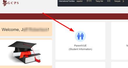 Parent Portal Homepage